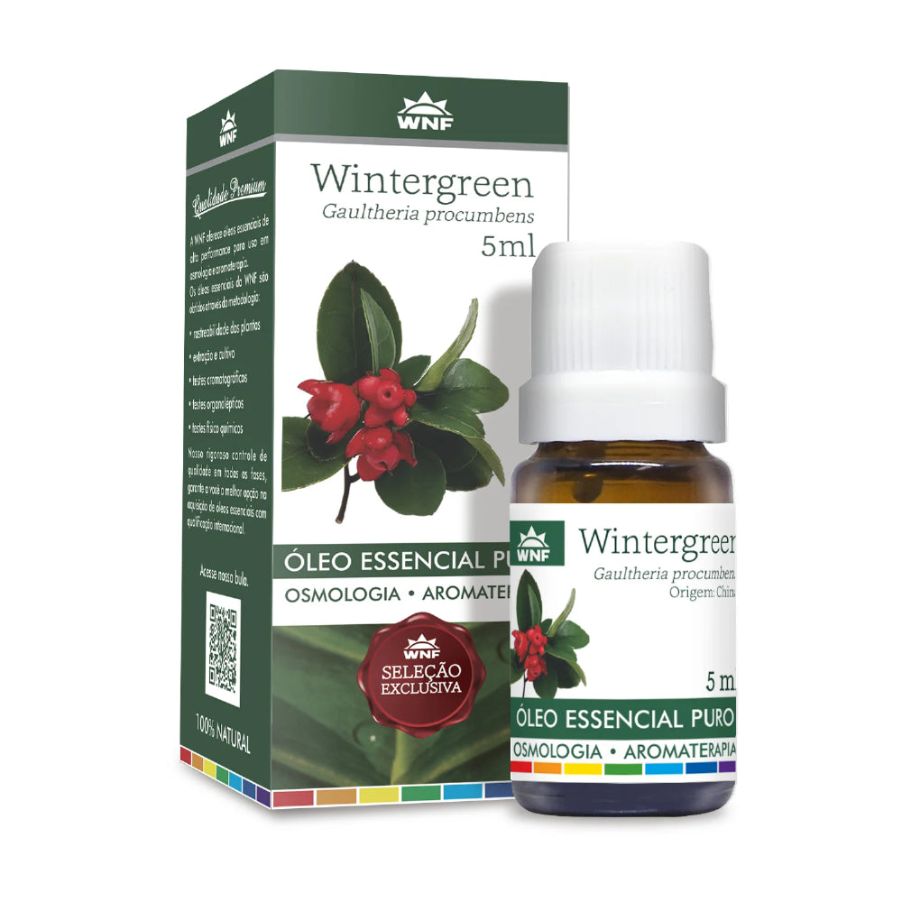 OLEO ESSENCIAL WINTERGREEN 5ML