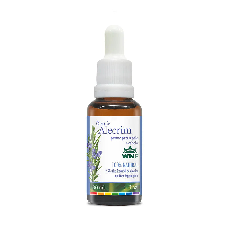 OLEO DE ALECRIM PRONTO PARA PELE 30ML.