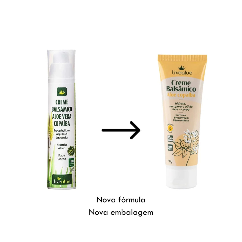 CREME BALSÂMICO ALOE COPAIBA 50G