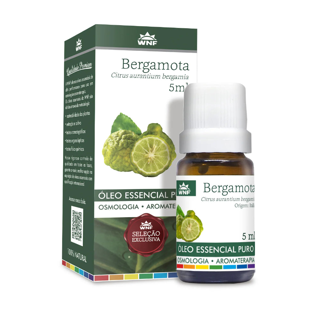 OLEO ESSENCIAL BERGAMOTA 5ML