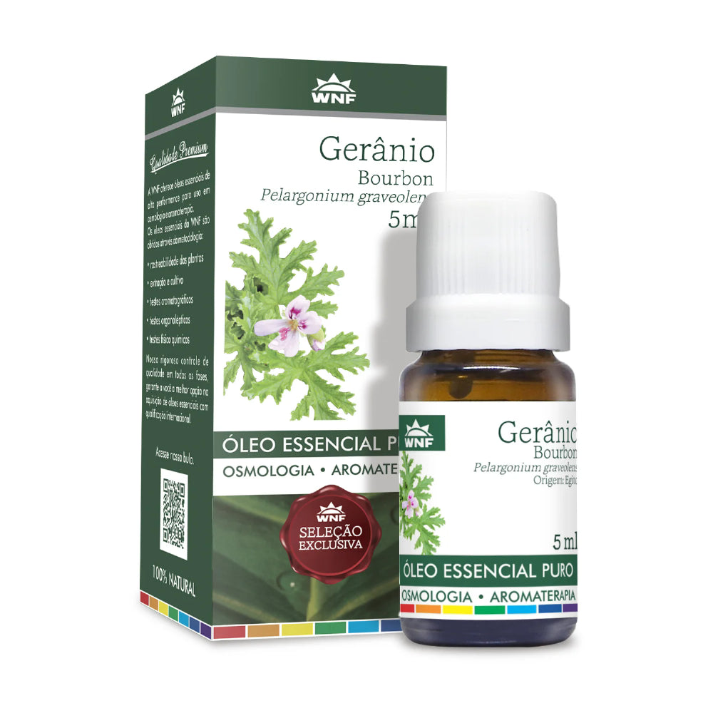 OLEO ESSENCIAL GERANIO BOURBON 5ML