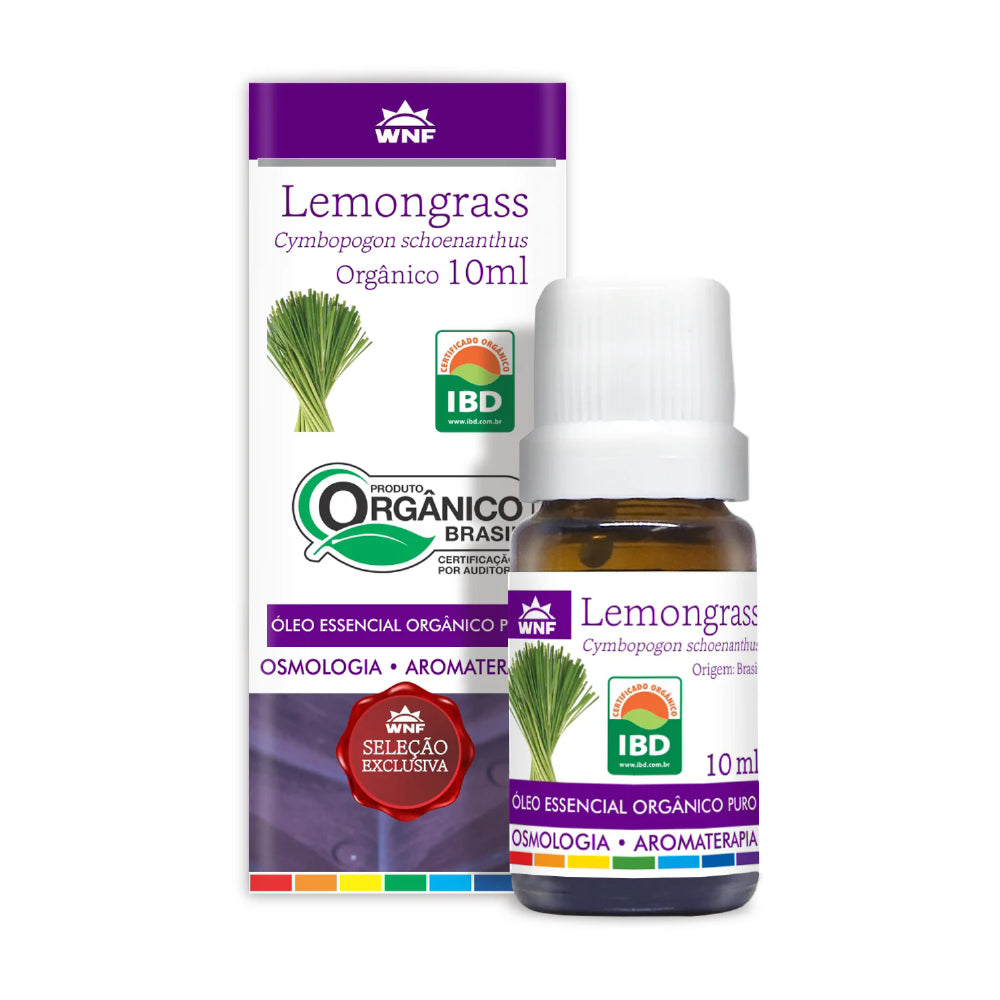 OLEO ESSENCIAL LEMONGRASS 10ML
